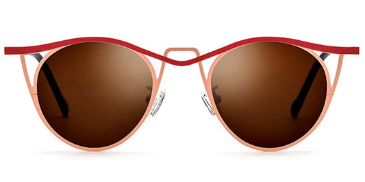 Titanium Cat Eye Sunglasses SG7043