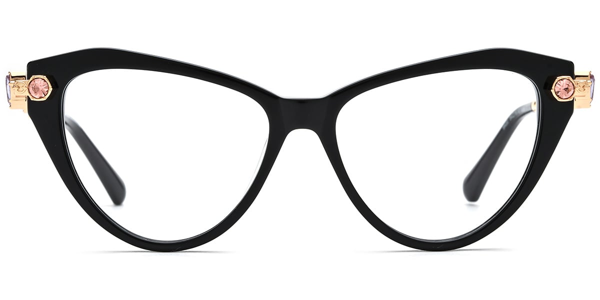 Acetate Cat Eye Frame F9651