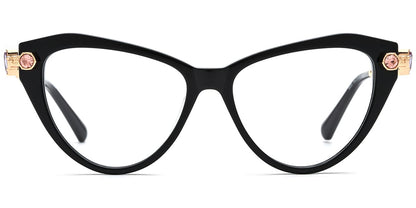 Acetate Cat Eye Frame F9651