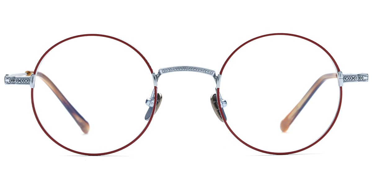Titanium Round Frame F5759