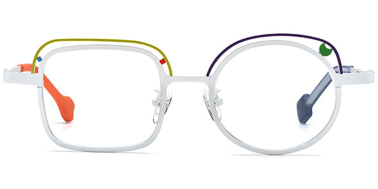 Titanium Square Frame F7399