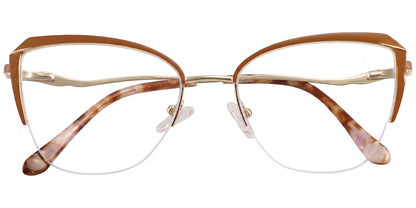 Acetate Metal Square Frame F9011