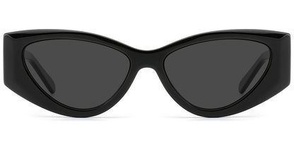 Lunettes de soleil œil de chat en acétate SG7583