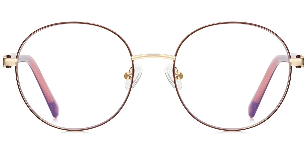 Round Eyeglasses F9622