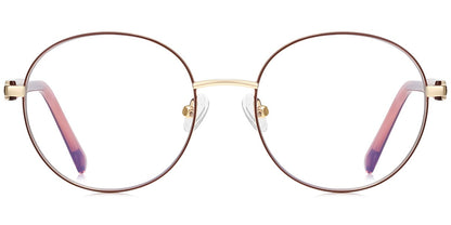 Round Eyeglasses F9622