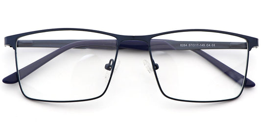 Acetate Metal Rectangle Frame F8539