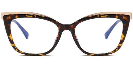 Metal TR Cat Eye Frame F4818