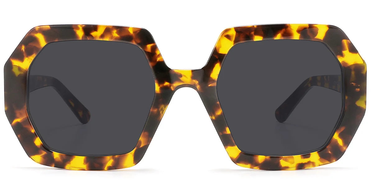 Acetate Geometric Sunglasses SG5583