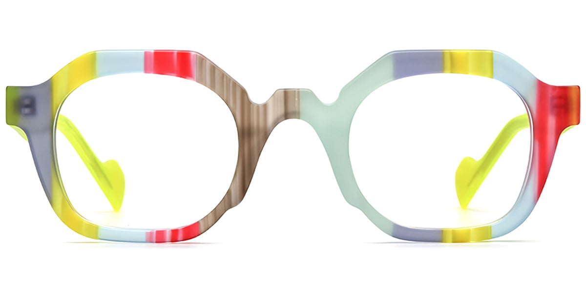 Acetate Square Frame F7396