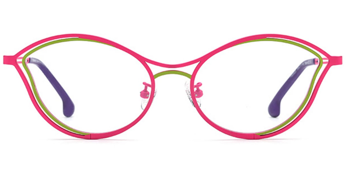 Titanium Cat Eye Frame F6780