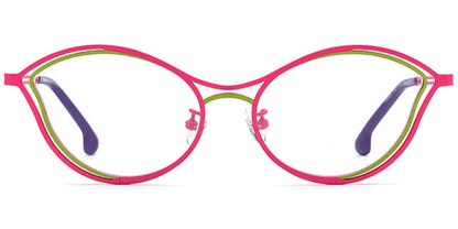 Titanium Cat Eye Frame F6780