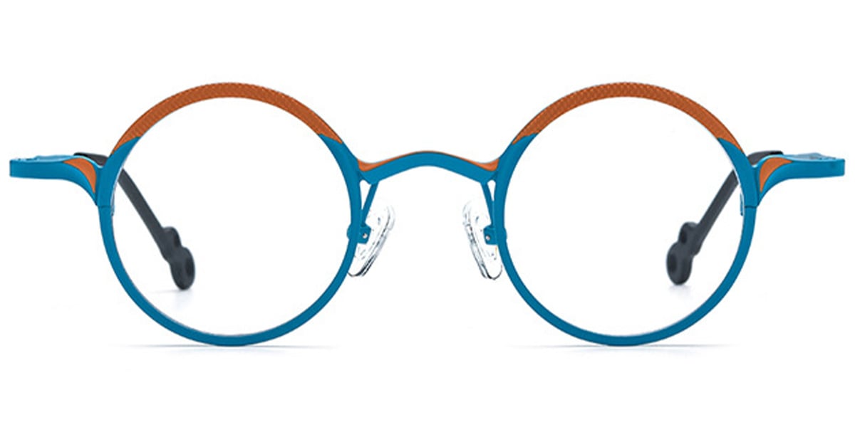 Titanium Round Frame F7049