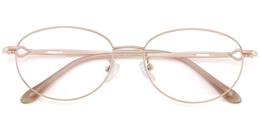 Metal Oval Frame F9092