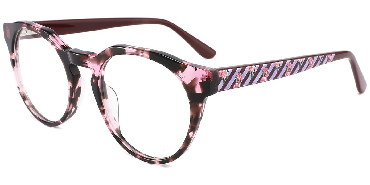 Acetate Round Frame F10192