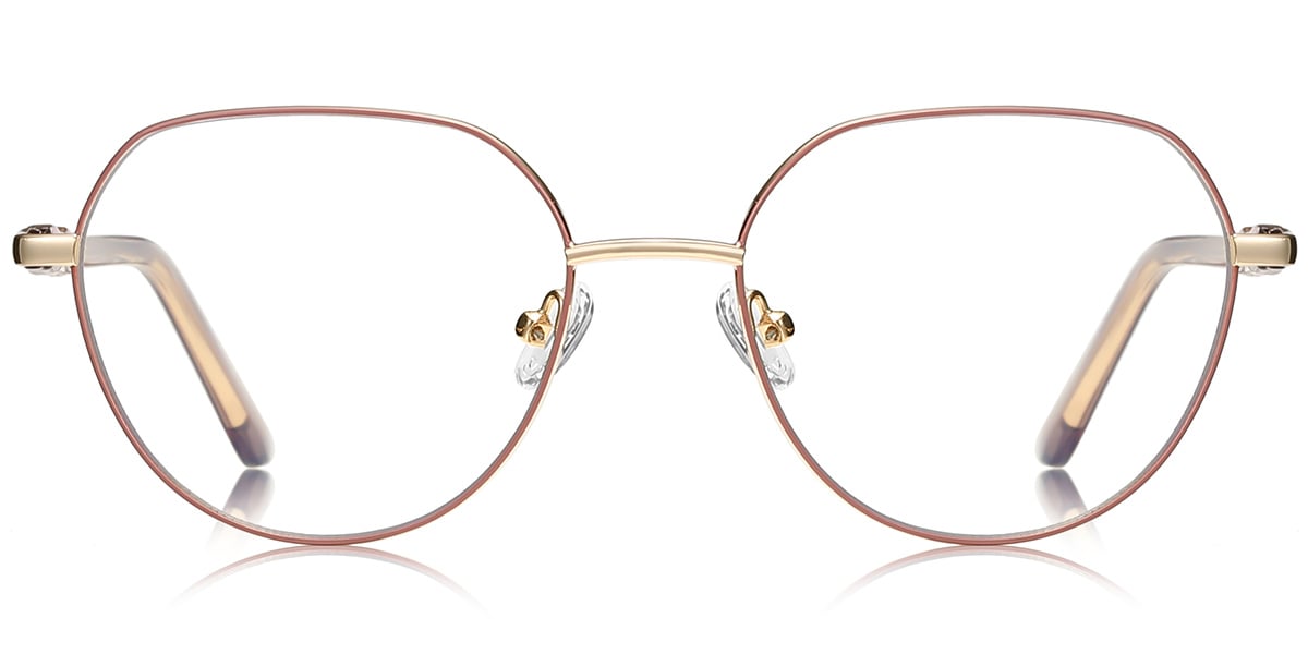 Geometric Eyeglasses F9616
