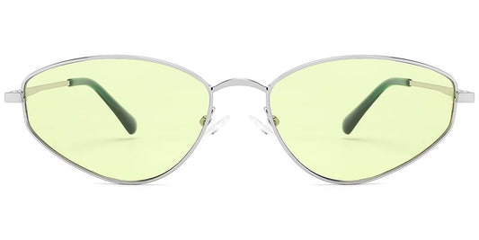 Metal Geometric Sunglasses SG10163