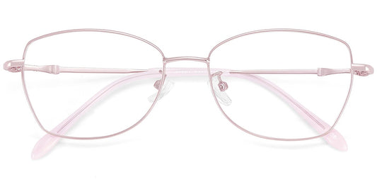 Acetate Metal Rectangle Frame F9110