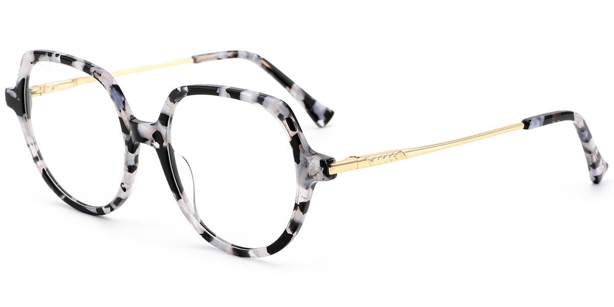 Acetate Geometric Frame F10459