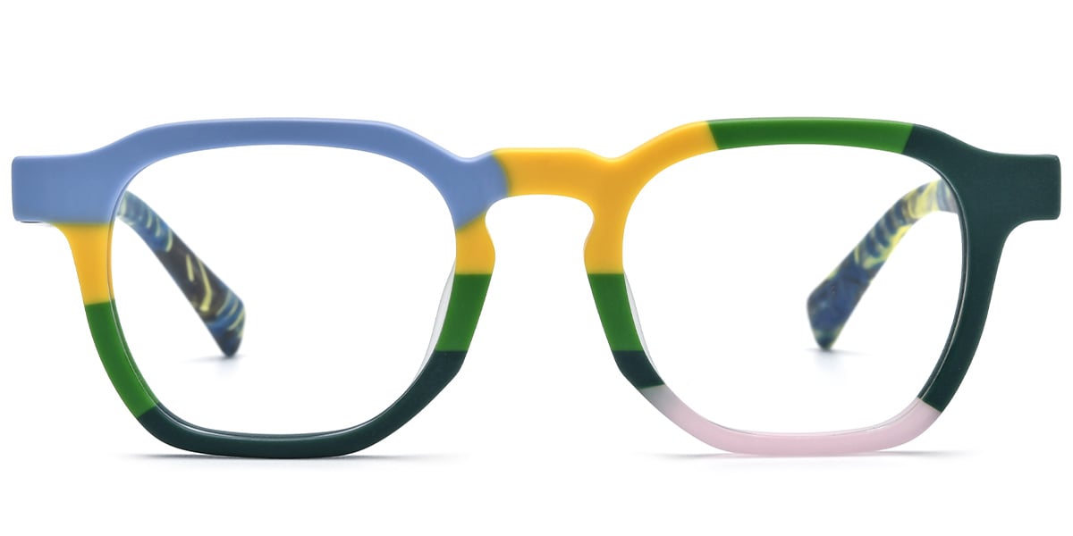 Acetate Square Frame F5729
