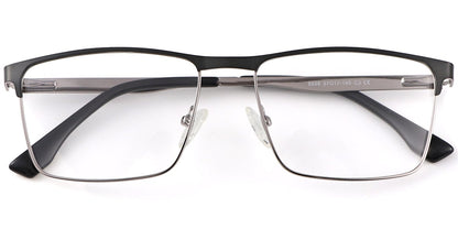 Acetate Metal Rectangle Frame F8550