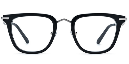 Acetate Titanium Square Frame F6075