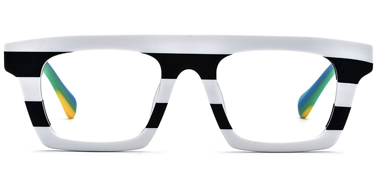 Acetate Square Frame F7172