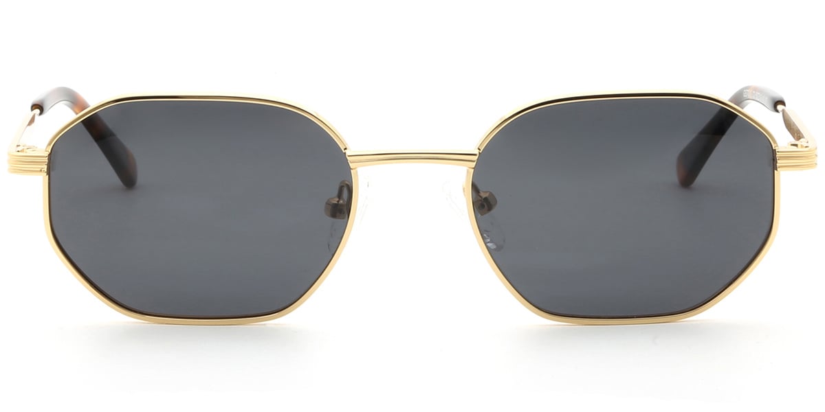 Acetate Metal Square Sunglasses SG9350