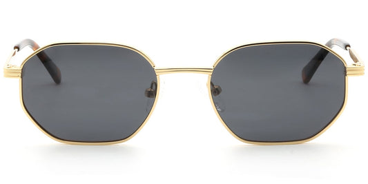 Acetate Metal Square Sunglasses SG9350