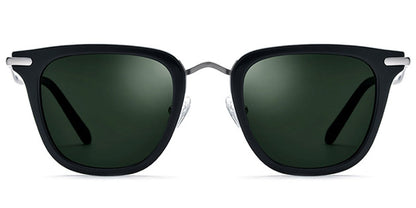 Acetate Titanium Square Sunglasses SG6077