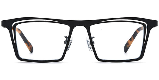 Titanium Rectangle Frame F7316