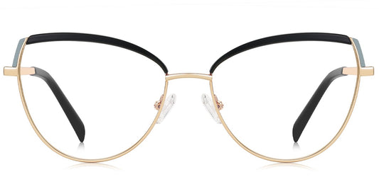 Metal TR Cat Eye Frame F6836