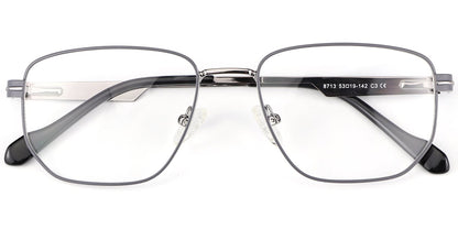 Acetate Metal Square Frame F8722