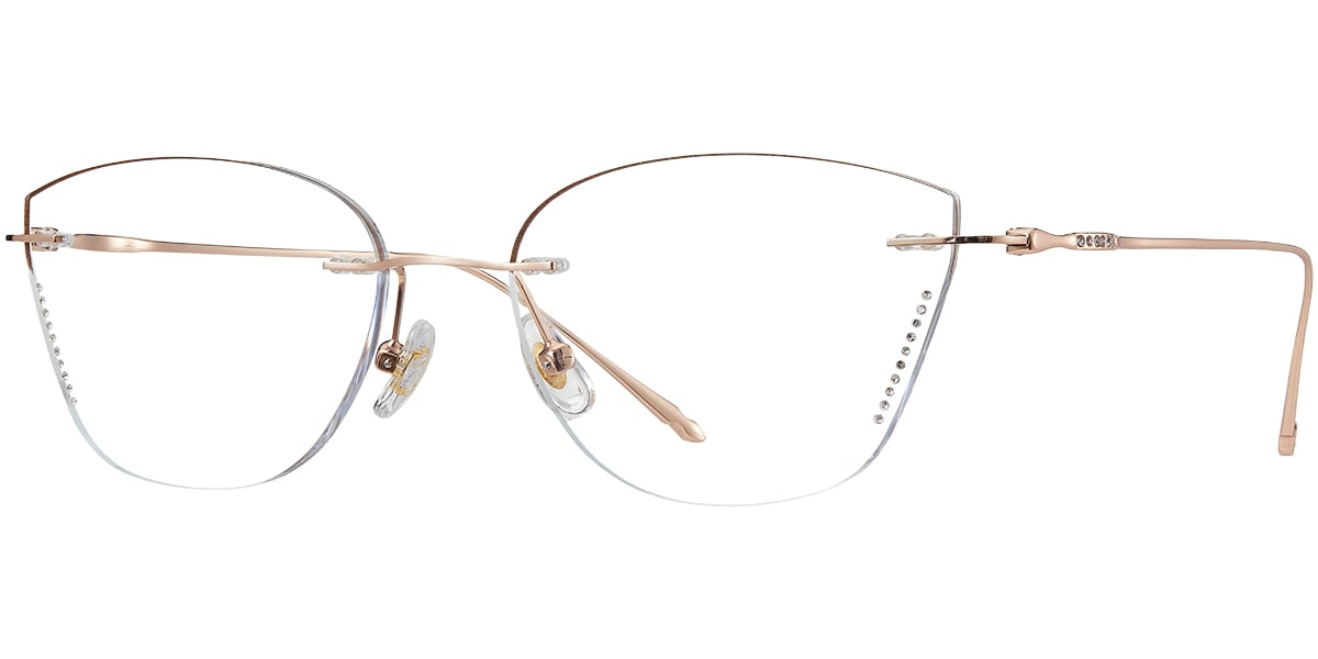 Cat Eye Eyeglasses F7794