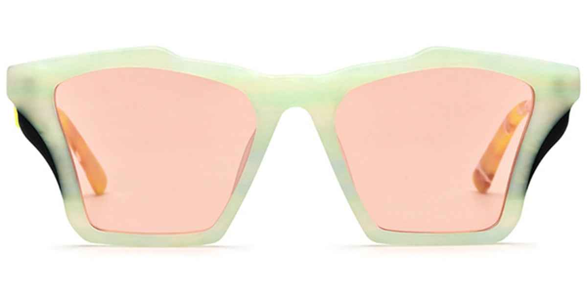 Acetate Geometric Sunglasses SG6676