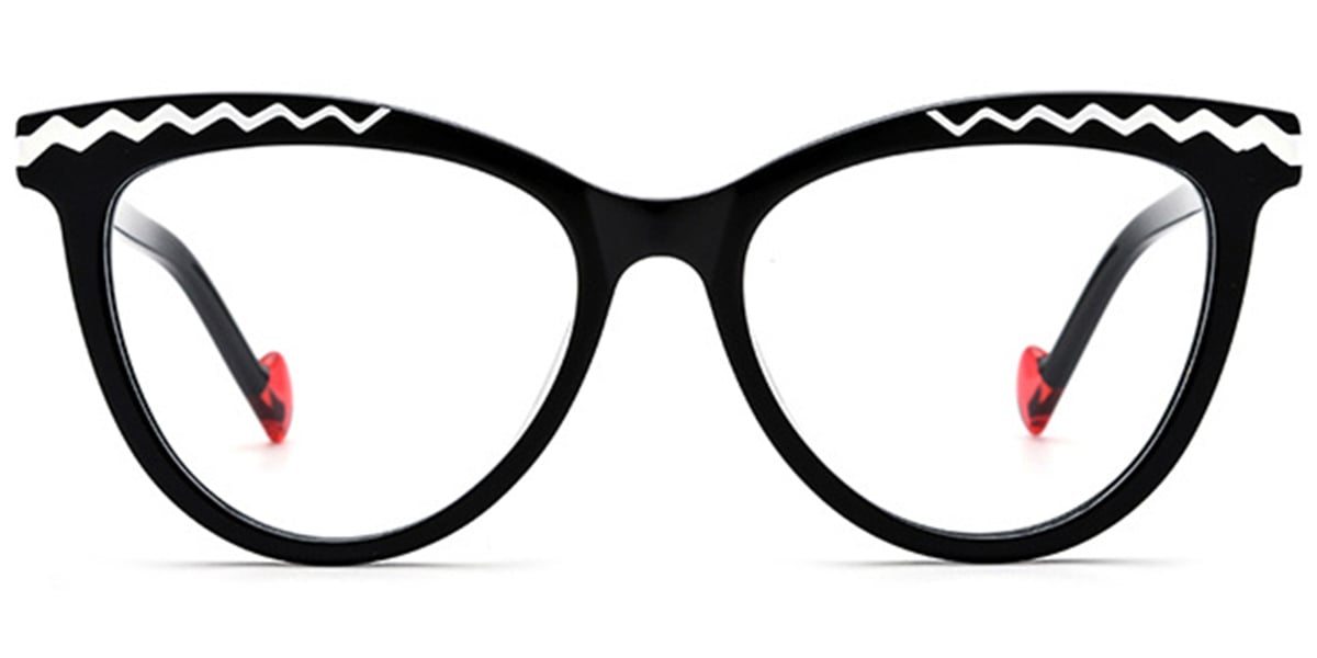 Acetate Cat Eye Frame F6714
