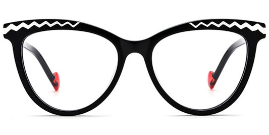 Acetate Cat Eye Frame F6714