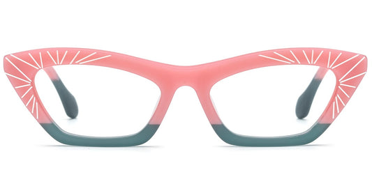 Acetate Cat Eye Frame F5815