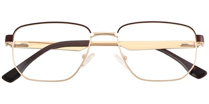 Acetate Metal Square Frame F9021