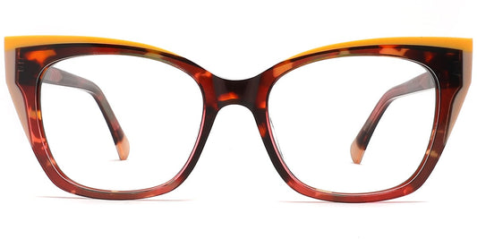 Acetate Cat Eye Frame F8437