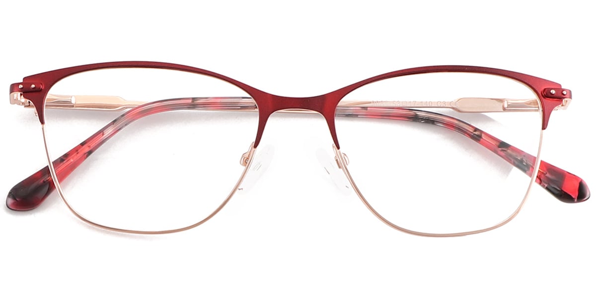 Acetate Metal Rectangle Frame F9025