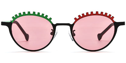 Titanium Oval Sunglasses SG7304