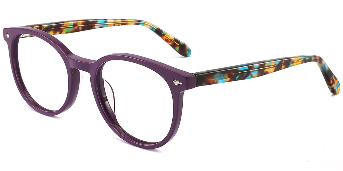 Acetate Round Frame F10442