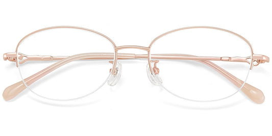 Metal Oval Frame F9073