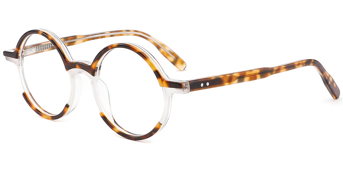 Acetate Round Frame F10188