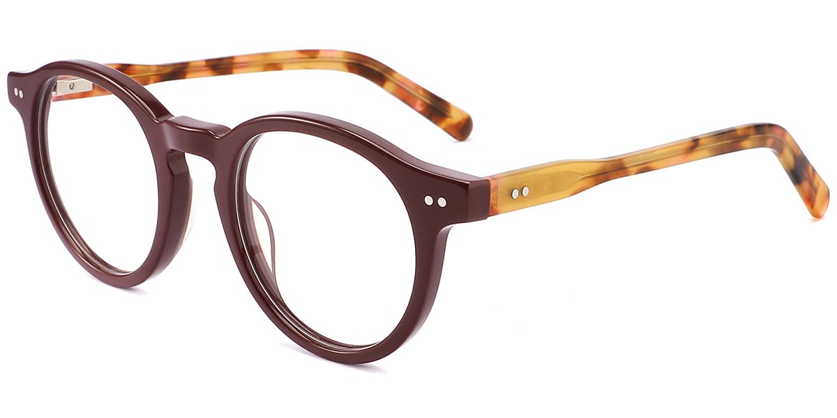 Acetate Round Frame F10215
