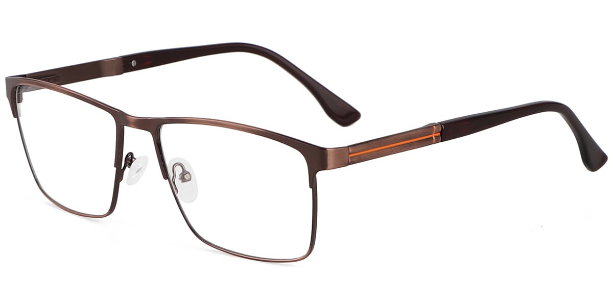 Acetate Metal Rectangle Frame F8566
