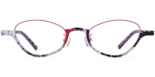 Titanium Geometric Frame F7920
