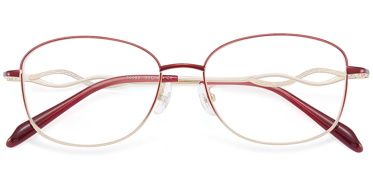 Rectangle Eyeglasses F9145