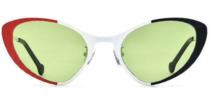 Titanium Cat Eye Sunglasses SG7392
