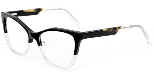 Acetate Cat Eye Frame F9040